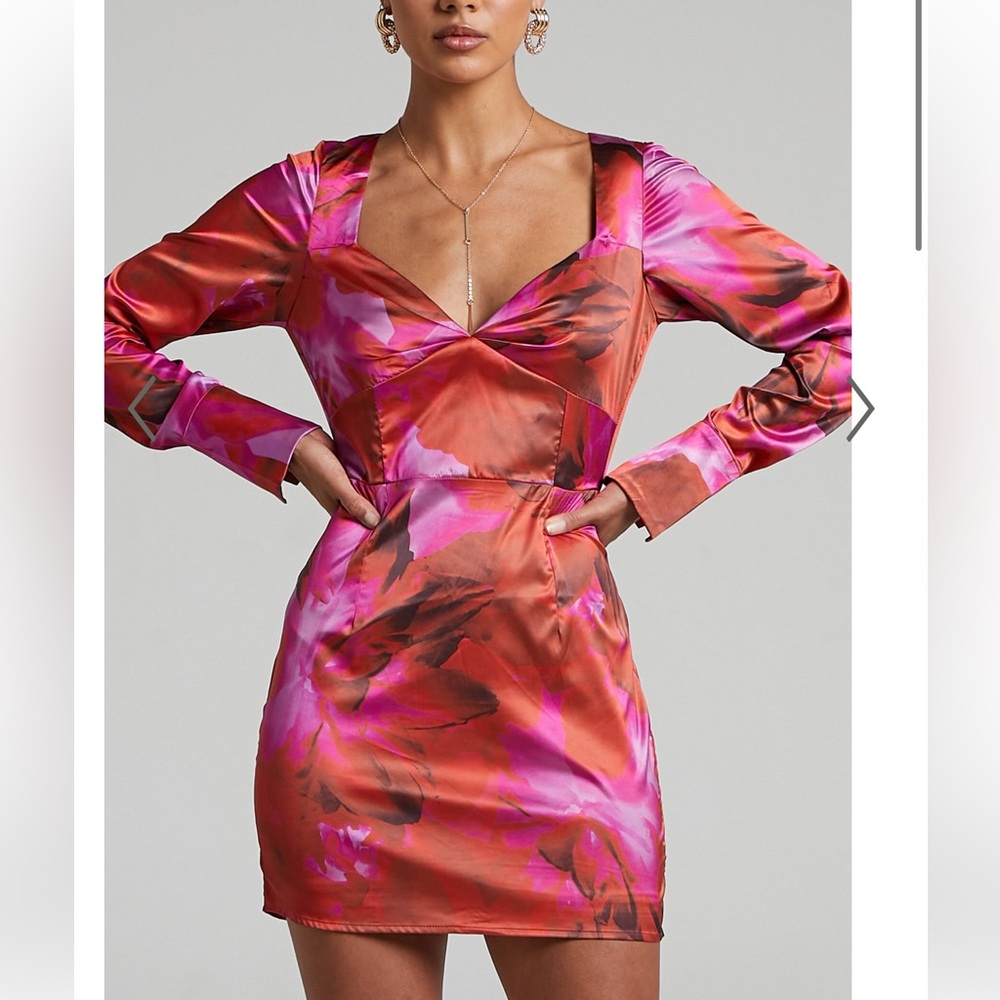 Runaway The Label Scarlett Floral A-Line Mini Dress